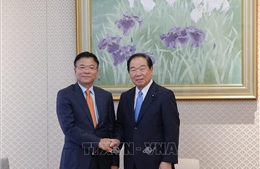 Phó Thủ tướng Chính phủ Lê Thành Long hội kiến Chủ tịch Hạ viện và gặp các đại diện, lãnh đạo chính phủ Nhật Bản