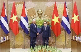 Chủ tịch Quốc hội Trần Thanh Mẫn tiếp Bí thư thứ Nhất, Chủ tịch Cuba