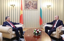 Tổng Bí thư Tô Lâm hội đàm với Tổng thống Bulgaria Rumen Radev