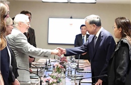 Tổng Bí thư Tô Lâm tiếp Tổng Bí thư Đảng Cộng sản Anh