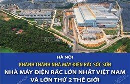 Hà Nội: Khánh thành Nhà máy điện rác Sóc Sơn