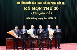 Bầu bổ sung Phó Chủ tịch HĐND và 2 Phó Chủ tịch UBND thành phố Hải Phòng 