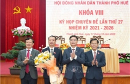 Phó Bí thư Thành ủy Phan Thiên Định được bầu giữ chức Chủ tịch UBND thành phố Huế 