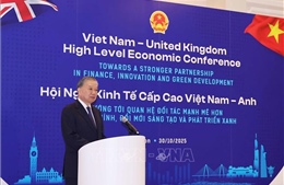 Tổng Bí thư Tô Lâm dự Hội nghị Kinh tế Cấp cao Việt Nam - Anh