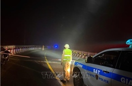 Phong tỏa một đoạn Quốc lộ 20 do sạt lở trên đèo D’ran