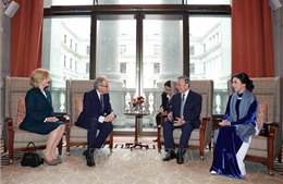 Tổng Bí thư và Phu nhân tiếp Công tước xứ Richmond và Phu nhân