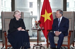 Tổng Bí thư tiếp Phó Chủ tịch Cao cấp Tập đoàn Rolls-Royce