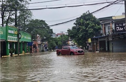 Thái Nguyên phát tin lũ khẩn cấp, nhiều khu vực vượt báo động 3