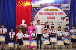 Trung thu ấm áp với thiếu nhi vùng biên giới, trẻ em có hoàn cảnh khó khăn