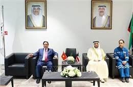 Thủ tướng Phạm Minh Chính thăm Tổ hợp lọc hóa dầu Al-zour và làm việc với Quỹ Kuwait