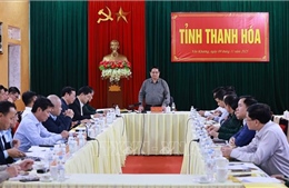 Thủ tướng Phạm Minh Chính: Thanh Hóa phải khai thác, thúc đẩy phát triển &#39;tứ sơn&#39;