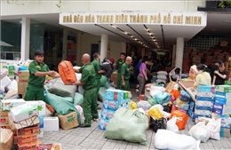 TP Hồ Chí Minh đã tiếp nhận gần 245 tỷ đồng ủng hộ đồng bào bị thiên tai