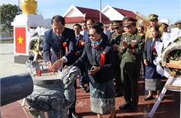 Khánh thành Đài tưởng niệm liên minh chiến đấu Lào – Việt Nam tỉnh Xaysomboun 