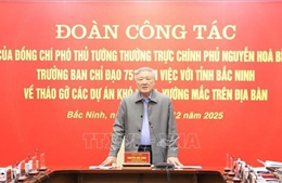 Phó Thủ tướng Thường trực Chính phủ Nguyễn Hòa Bình làm việc tại tỉnh Bắc Ninh