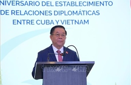 Chiêu đãi kỷ niệm 65 năm quan hệ ngoại giao Việt Nam - Cuba