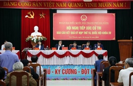 Cử tri kiến nghị nhiều vấn đề về dân sinh, quản lý và an sinh xã hội