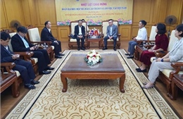 Thắt chặt quan hệ hợp tác báo chí Việt - Lào