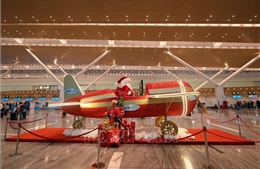 Diện mạo mới của Nhà ga T3 - sân bay Tân Sơn Nhất dịp Lễ hội cuối năm