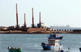 Đẩy nhanh tiến độ bến cảng 1B - Cảng biển tổng hợp Cà Ná