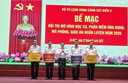 Nhiều mô hình, phần mềm ứng dụng cao được đưa vào huấn luyện tại Vùng Cảnh sát biển 2