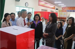 Phó Chủ tịch nước kiểm tra công tác chuẩn bị bầu cử tại Đồng Nai