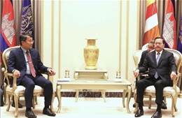 Củng cố vững chắc quan hệ hữu nghị truyền thống Việt Nam-Campuchia