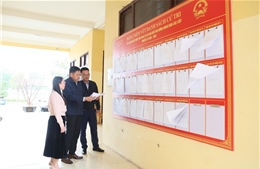 Quảng Trị tổ chức bỏ phiếu sớm tại xã miền núi Trường Sơn