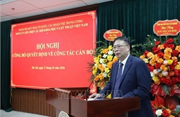 Giáo sư, Viện sĩ Châu Văn Minh giữ chức Bí thư Đảng ủy Liên hiệp các hội Khoa học và Kỹ thuật Việt Nam