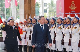 Tổng Bí thư Tô Lâm dự và trao danh hiệu Anh hùng LLVT nhân dân cho Quân chủng Hải quân