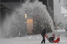 Mỹ tiếp tục đối mặt bão mùa Đông và giá rét