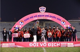 Phong Phú Hà Nam lần thứ 4 liên tiếp vô địch Giải Bóng đá nữ U19 quốc gia