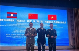 Khởi động cơ chế hợp tác thực thi pháp luật khu vực biên giới Việt Nam - Trung Quốc - Lào