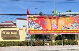 Điểm bầu cử nơi cực Nam Tổ quốc tưng bừng không khí ngày hội