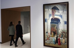 Tranh hiếm thời Ottoman xuất hiện trở lại sau 131 năm