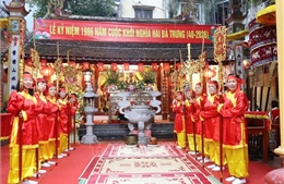 Tưởng nhớ, tri ân công đức Hai Bà Trưng cùng nghĩa quân