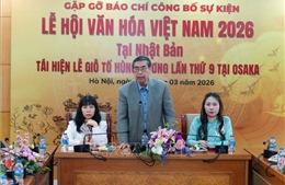 Tái hiện Lễ Giỗ Tổ Hùng Vương, lan tỏa văn hóa Việt tại Nhật Bản