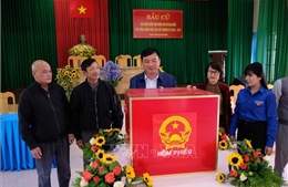 Cử tri Lâm Đồng náo nức đi bầu cử đại biểu Quốc hội và HĐND các cấp