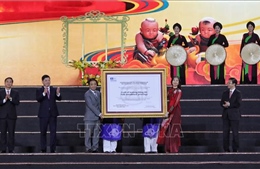 Đón nhận Bằng UNESCO ghi danh Nghề làm tranh dân gian Đông Hồ