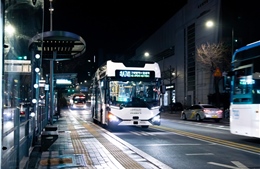 Hàn Quốc triển khai tuyến xe buýt tự hành hoàn toàn đầu tiên