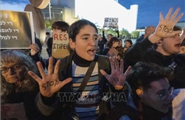 Biểu tình phản đối chiến tranh ở Israel và Iraq