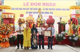 Công nhận Lễ hội truyền thống Chùa Ông là Di sản văn hóa phi vật thể quốc gia