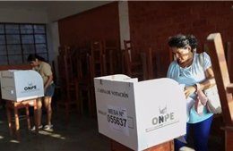 Peru: Mở lại một số điểm bỏ phiếu do sự cố hậu cần