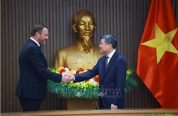 Thủ tướng Chính phủ Lê Minh Hưng tiếp Bộ trưởng Ngoại giao Estonia Margus Tsahkna