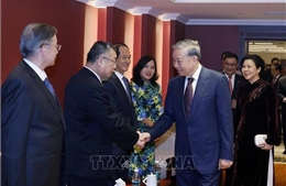 Tổng Bí thư, Chủ tịch nước Tô Lâm gặp mặt thân nhân các tướng lĩnh, chuyên gia, nhân sỹ hữu nghị Việt Nam - Trung Quốc