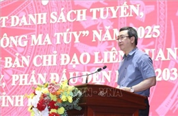 Xây dựng từng khu dân cư thành 'pháo đài' phòng, chống ma túy