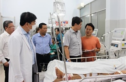 Vụ xe ô tô lao xuống vực ở Lâm Đồng: Thăm hỏi các nạn nhân đang điều trị tại bệnh viện