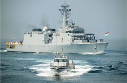 Hải quân Ấn Độ, Sri Lanka tiến hành diễn tập lặn chung