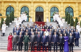 Tổng Bí thư, Chủ tịch nước chủ trì hội nghị công bố các quyết định đối với Chính phủ