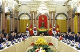 Lễ trao các văn kiện hợp tác giữa Việt Nam – Hàn Quốc