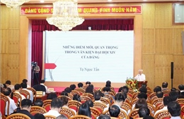 Tác phẩm báo chí, nghệ thuật và công trình khoa học phải mang tinh thần Nghị quyết Đại hội XIV của Đảng